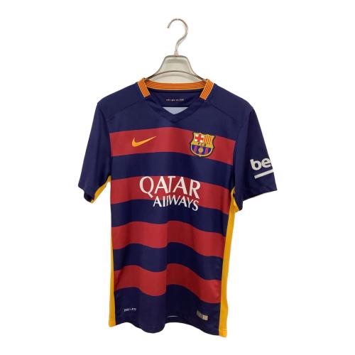 FCバルセロナ (エフシーバルセロナ) サッカーユニフォーム メンズ SIZE S ネイビー×レッド 【11】ネイマール 2015-2016シーズン ホーム 658794-422