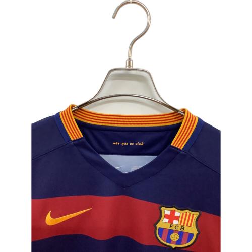 FCバルセロナ (エフシーバルセロナ) サッカーユニフォーム メンズ SIZE S ネイビー×レッド 【11】ネイマール 2015-2016シーズン ホーム 658794-422