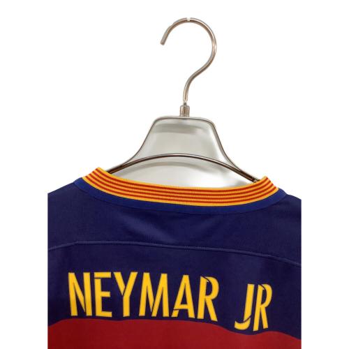 FCバルセロナ (エフシーバルセロナ) サッカーユニフォーム メンズ SIZE S ネイビー×レッド 【11】ネイマール 2015-2016シーズン ホーム 658794-422
