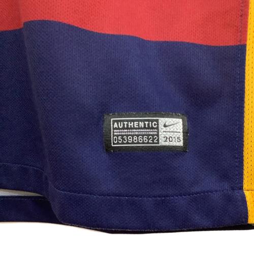 FCバルセロナ (エフシーバルセロナ) サッカーユニフォーム メンズ SIZE S ネイビー×レッド 【11】ネイマール 2015-2016シーズン ホーム 658794-422