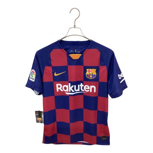 FCバルセロナ (エフシーバルセロナ) サッカーユニフォーム メンズ SIZE M ネイビー×レッド 【9】ルイス・スアレス 2019-2020シーズン ホーム AJ5532-458