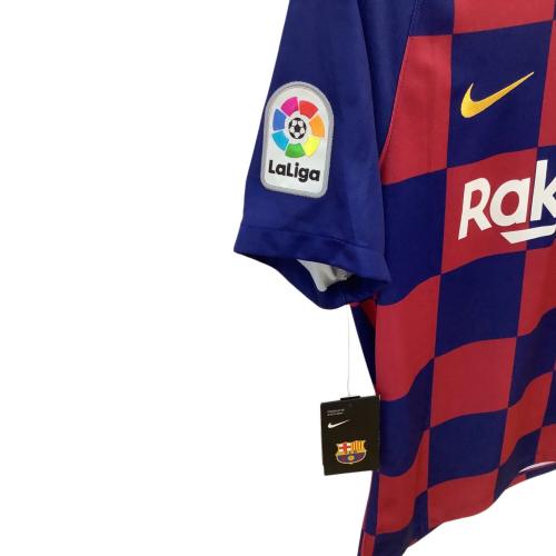 FCバルセロナ (エフシーバルセロナ) サッカーユニフォーム メンズ SIZE M ネイビー×レッド 【9】ルイス・スアレス 2019-2020シーズン ホーム AJ5532-458