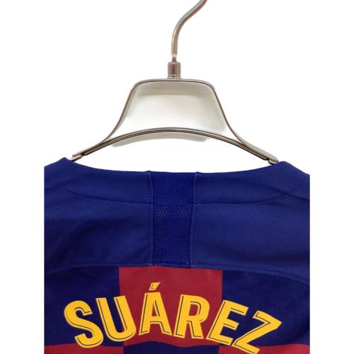 FCバルセロナ (エフシーバルセロナ) サッカーユニフォーム メンズ SIZE M ネイビー×レッド 【9】ルイス・スアレス 2019-2020シーズン ホーム AJ5532-458