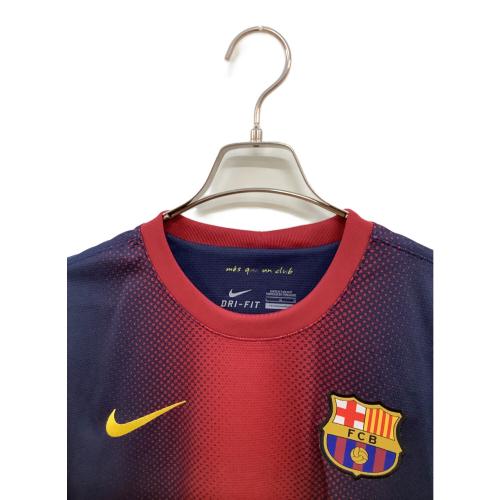 FCバルセロナ (エフシーバルセロナ) サッカーユニフォーム メンズ SIZE L レッド×ネイビー 【2】ダニエウ・アウベス 478323-410