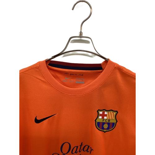 FCバルセロナ (エフシーバルセロナ) サッカーユニフォーム メンズ SIZE L オレンジ×イエロー 【9】アレクシス・サンチェス 2012-2013シーズン アウェイ 478326-815