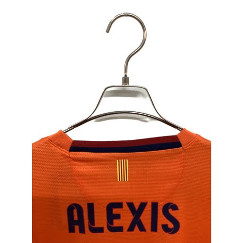 FCバルセロナ (エフシーバルセロナ) サッカーユニフォーム メンズ SIZE L オレンジ×イエロー 【9】アレクシス・サンチェス 2012-2013シーズン アウェイ 478326-815