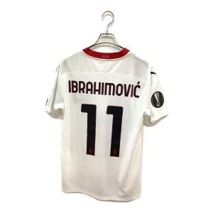 ACミラン (エーシーミラン) サッカーユニフォーム メンズ SIZE M ホワイト 【11】ズラタン・イブラヒモビッチ 2020-2021シーズン アウェイ 757278-02