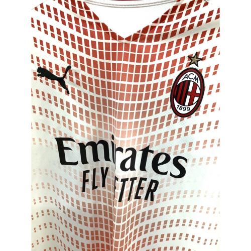 ACミラン (エーシーミラン) サッカーユニフォーム メンズ SIZE M ホワイト 【11】ズラタン・イブラヒモビッチ 2020-2021シーズン アウェイ 757278-02