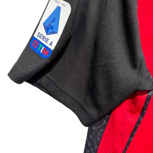 ACミラン (エーシーミラン) サッカーユニフォーム メンズ SIZE M レッド×ブラック 【11】ズラタン・イブラヒモビッチ 2020-2021シーズン ホーム 757277-01