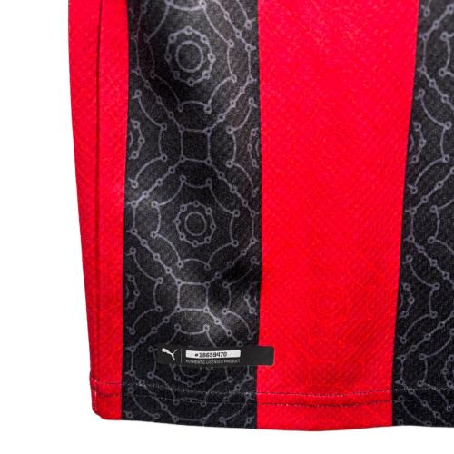 ACミラン (エーシーミラン) サッカーユニフォーム メンズ SIZE M レッド×ブラック 【11】ズラタン・イブラヒモビッチ 2020-2021シーズン ホーム 757277-01