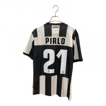 ユベントス サッカーユニフォーム メンズ SIZE M ホワイト×ブラック 【21】アンドレア・ピルロ 2012-2013シーズン ホーム 479331-105