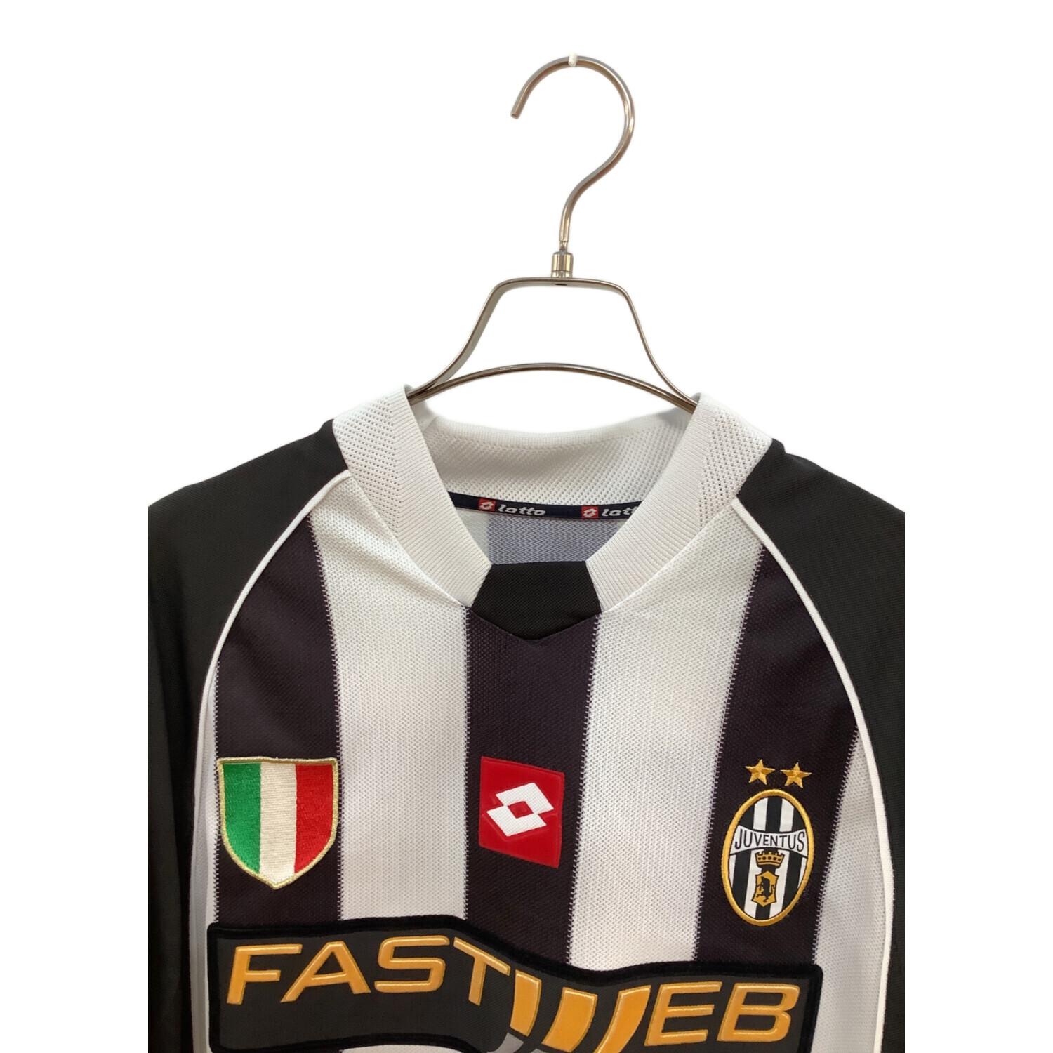 ユベントス サッカーユニフォーム メンズ SIZE M ホワイト×ブラック