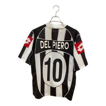 ユベントス サッカーユニフォーム メンズ SIZE M ホワイト×ブラック 【10】アレッサンドロ・デル・ピエロ 2002-2003シーズン ホーム
