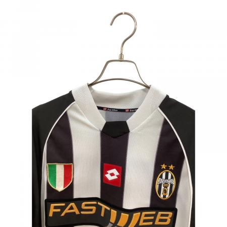 ユベントス サッカーユニフォーム メンズ SIZE M ホワイト×ブラック