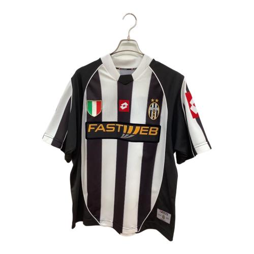 ユベントス サッカーユニフォーム メンズ SIZE M ホワイト×ブラック