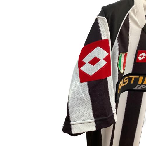 ユベントス サッカーユニフォーム メンズ SIZE M ホワイト×ブラック 【10】アレッサンドロ・デル・ピエロ 2002-2003シーズン ホーム