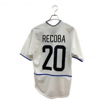 インテル (インテル・ミラノ) サッカーユニフォーム メンズ SIZE M ホワイト 【20】アルバロ・レコバ 2002-2003シーズン アウェイ 184674