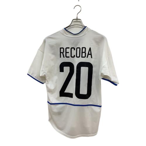 インテル (インテル・ミラノ) サッカーユニフォーム メンズ SIZE M ホワイト 【20】アルバロ・レコバ 2002-2003シーズン アウェイ 184674