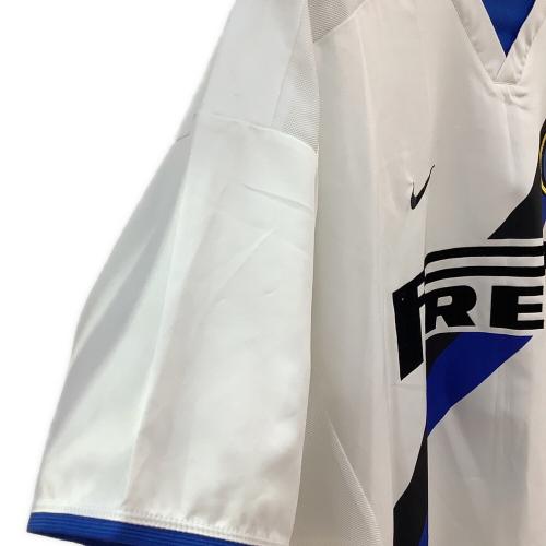 インテル (インテル・ミラノ) サッカーユニフォーム メンズ SIZE M ホワイト 【20】アルバロ・レコバ 2002-2003シーズン アウェイ 184674