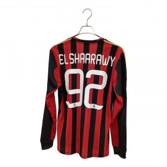ACミラン (エーシーミラン) サッカーユニフォーム メンズ SIZE O レッド×ブラック 【92】ステファン エル シャーラウィ 2013-2014シーズン ホーム 長袖 G77261