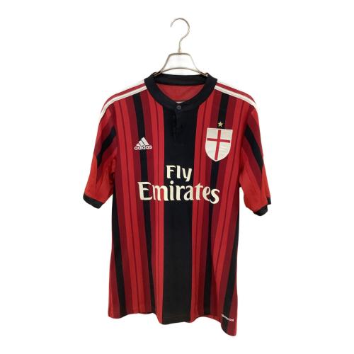 ACミラン (エーシーミラン) サッカーユニフォーム メンズ SIZE O レッド×ブラック 【11】ジャンパオロ・パッツィーニ 2014-2015シーズン ホーム D87224