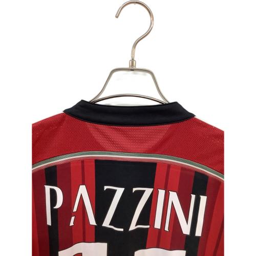 ACミラン (エーシーミラン) サッカーユニフォーム メンズ SIZE O レッド×ブラック 【11】ジャンパオロ・パッツィーニ 2014-2015シーズン ホーム D87224