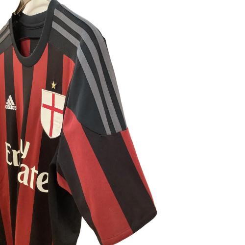 ACミラン (エーシーミラン) サッカーユニフォーム メンズ SIZE O レッド×ブラック 【20】イグナツィオ・アバテ 2015-2016シーズン ホーム S11836