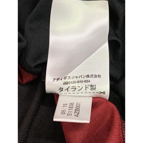 ACミラン (エーシーミラン) サッカーユニフォーム メンズ SIZE O レッド×ブラック 【20】イグナツィオ・アバテ 2015-2016シーズン ホーム S11836