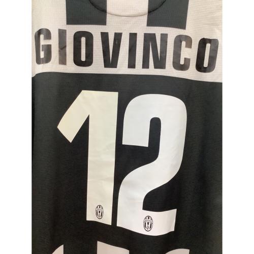 ユベントス サッカーユニフォーム メンズ SIZE L ブラック×ホワイト 【12】セバスティアン・ジョビンコ 2012-2013シーズン ホーム 479331-106