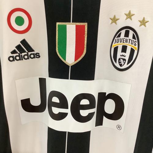 ユベントス サッカーユニフォーム メンズ SIZE O ホワイト×ブラック 【3】ジョルジョ・キエッリーニ 2016-2017シーズン ホーム AI6241