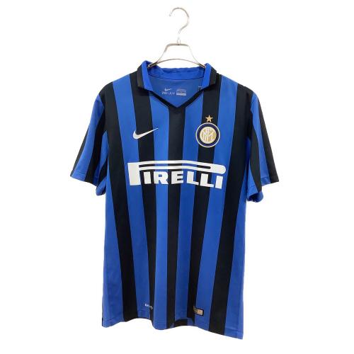 インテル (インテル・ミラノ) サッカーユニフォーム メンズ SIZE M ブルー×ブラック 【9】マウロ・イカルディ 2015-2016シーズン ホーム 658832-011