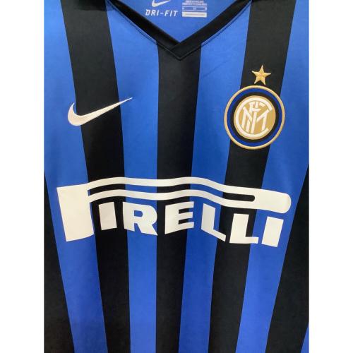 インテル (インテル・ミラノ) サッカーユニフォーム メンズ SIZE M ブルー×ブラック 【9】マウロ・イカルディ 2015-2016シーズン ホーム 658832-011