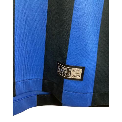 インテル (インテル・ミラノ) サッカーユニフォーム メンズ SIZE M ブルー×ブラック 【9】マウロ・イカルディ 2015-2016シーズン ホーム 658832-011