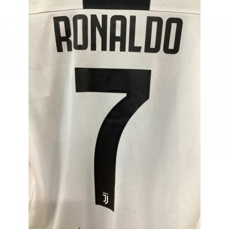 ユベントス サッカーユニフォーム メンズ SIZE L ブラック×ホワイト