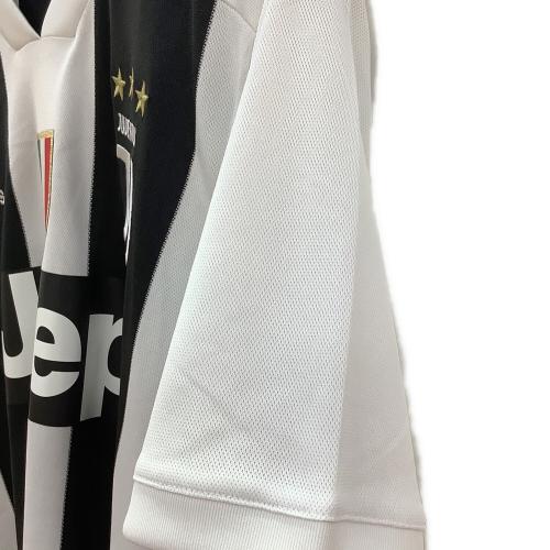 ユベントス サッカーユニフォーム メンズ SIZE L ブラック×ホワイト 【7】クリスティアーノ・ロナウド 2018-2019シーズン ホーム CF3489