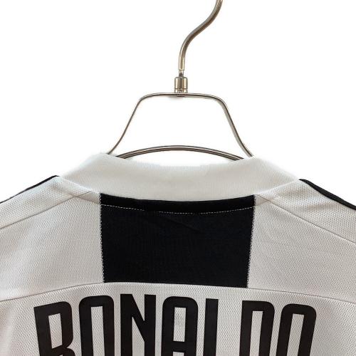 ユベントス サッカーユニフォーム メンズ SIZE L ブラック×ホワイト 【7】クリスティアーノ・ロナウド 2018-2019シーズン ホーム CF3489