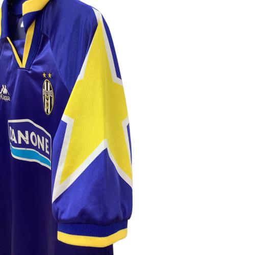 ユベントス サッカーユニフォーム メンズ 175cm ブルー 【18】ブラディミル・ユゴビッチ 1994-1995シーズン アウェイ KF-0372