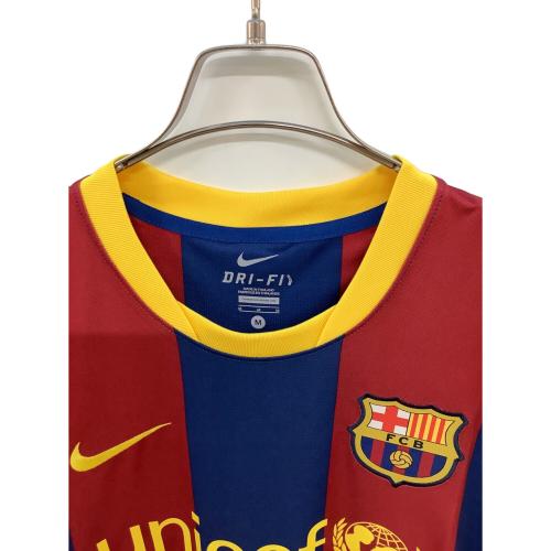 FCバルセロナ (エフシーバルセロナ) サッカーユニフォーム メンズ SIZE M レッド×ネイビー 【8】アンドレ・イニエスタ 2010-2011シーズン ホーム 382354-486