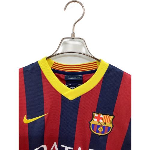 FCバルセロナ (エフシーバルセロナ) サッカーユニフォーム メンズ SIZE M レッド×ネイビー 【11】ネイマール 2013-2014シーズン ホーム 532822-413