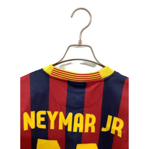 FCバルセロナ (エフシーバルセロナ) サッカーユニフォーム メンズ SIZE M レッド×ネイビー 【11】ネイマール 2013-2014シーズン ホーム 532822-413