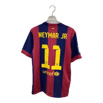 FCバルセロナ (エフシーバルセロナ) サッカーユニフォーム メンズ SIZE M レッド×ネイビー 【11】ネイマール 2014-2015シーズン ホーム（前期） 610594-422