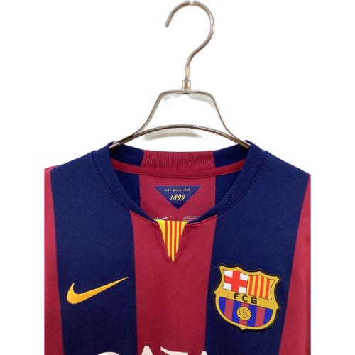 FCバルセロナ (エフシーバルセロナ) サッカーユニフォーム メンズ SIZE M レッド×ネイビー 【11】ネイマール 2014-2015シーズン ホーム（前期） 610594-422