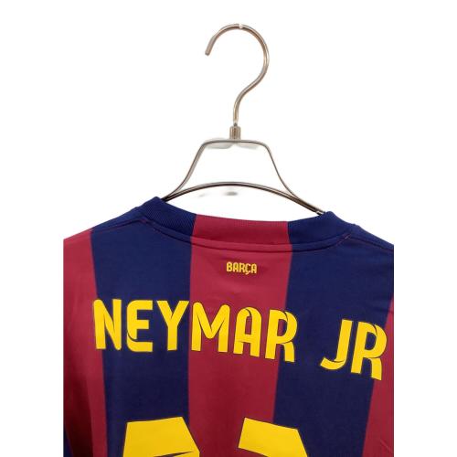 FCバルセロナ (エフシーバルセロナ) サッカーユニフォーム メンズ SIZE M レッド×ネイビー 【11】ネイマール 2014-2015シーズン ホーム（前期） 610594-422