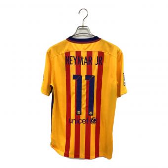 FCバルセロナ (エフシーバルセロナ) サッカーユニフォーム メンズ SIZE M レッド×イエロー 【11】ネイマール 2015-2016シーズン アウェイ 658785-740
