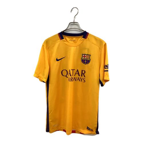 FCバルセロナ (エフシーバルセロナ) サッカーユニフォーム メンズ SIZE M レッド×イエロー 【11】ネイマール 2015-2016シーズン アウェイ 658785-740