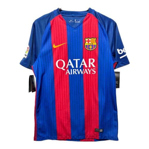 FCバルセロナ (エフシーバルセロナ) サッカーユニフォーム メンズ SIZE M レッド×ネイビー 【9】ルイス・スアレス 2016-2017シーズン ホーム 776850-415