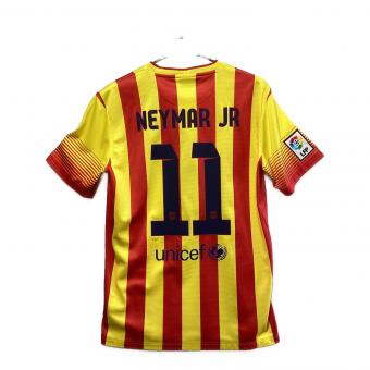 FCバルセロナ (エフシーバルセロナ) サッカーユニフォーム メンズ SIZE M レッド×イエロー 【11】ネイマール 532823-703
