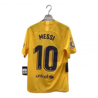 FCバルセロナ (エフシーバルセロナ) サッカーユニフォーム メンズ SIZE M イエロー 【10】リオネル・メッシ 2019-2020シーズン 4th CT2527-727
