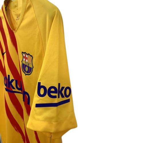 FCバルセロナ (エフシーバルセロナ) サッカーユニフォーム メンズ SIZE M イエロー 【10】リオネル・メッシ 2019-2020シーズン 4th CT2527-727