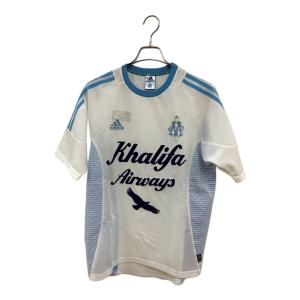 オリンピック・マルセイユ サッカーユニフォーム メンズ SIZE M スカイブルー×ホワイト 2002-2003シーズン ホーム 135519